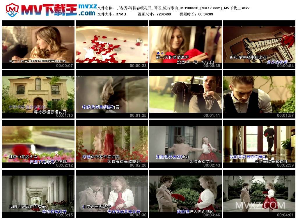 丁春秀-等待春暖花开_国语_流行歌曲_MB100526